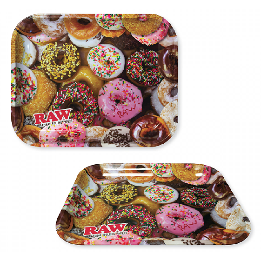 RAW Rolling Tray Doughnut Metal Large